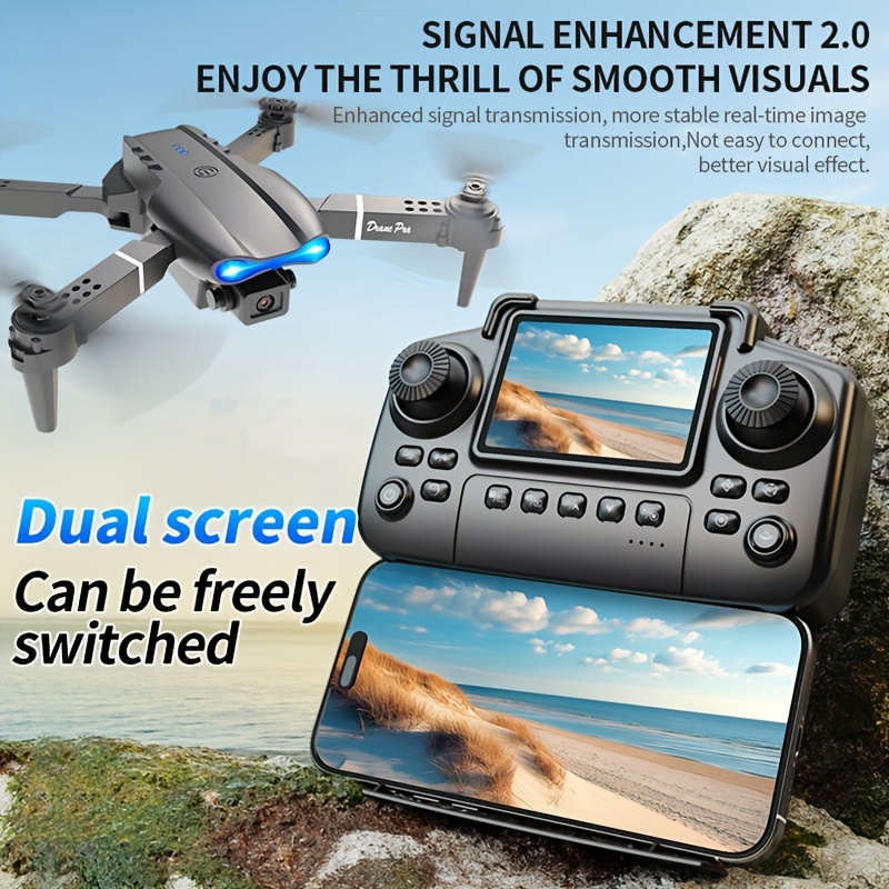 E99 PRO MAX: opvouwbare drone  - Drone Led Light recensie en prijs
